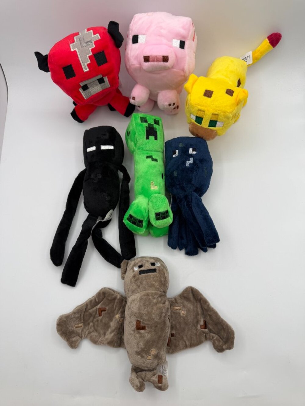 Generic Unbranded Minecraft plush lot